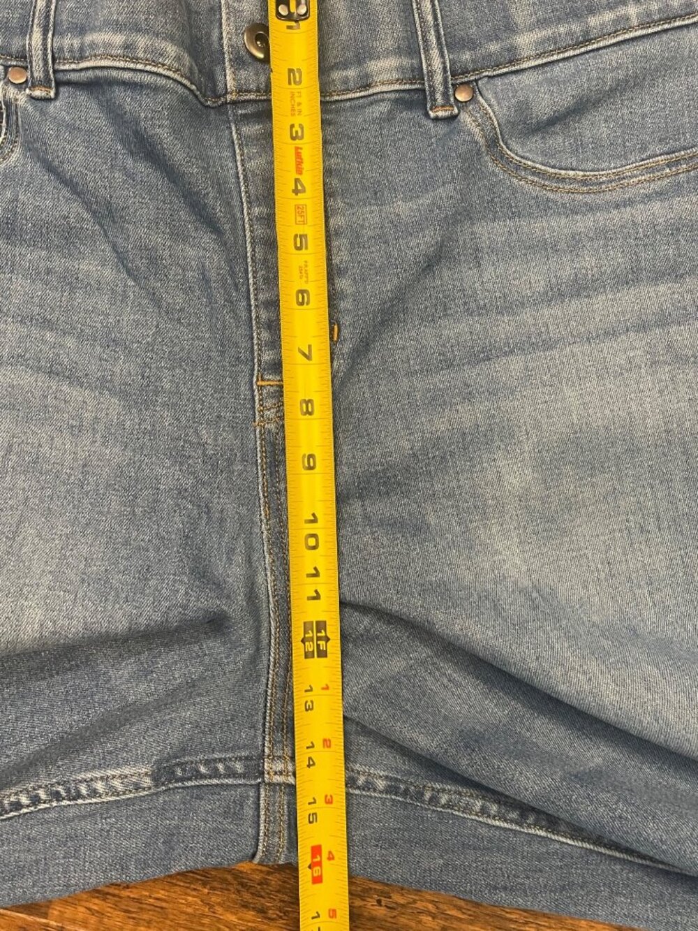 Spanx Jeans Pull On Wide Leg Sz 3X - Picture 8 of 10